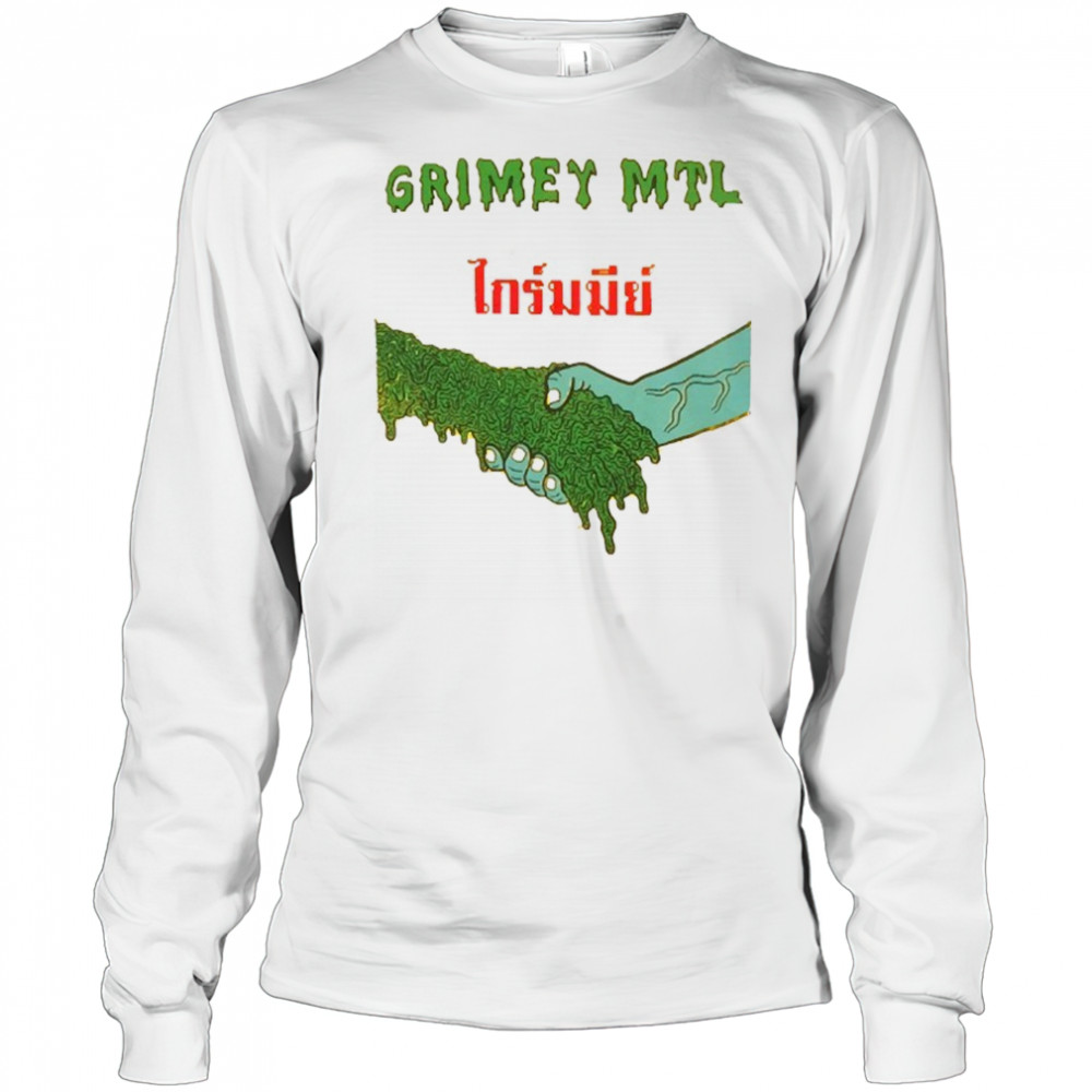 Grimey Friends Hands T-shirt Long Sleeved