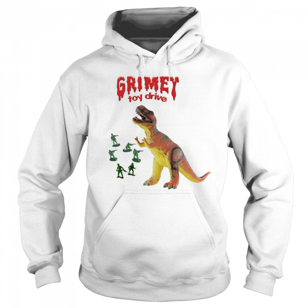 Grimey Toy Drive Dinosaur T-shirt Sweatshirt