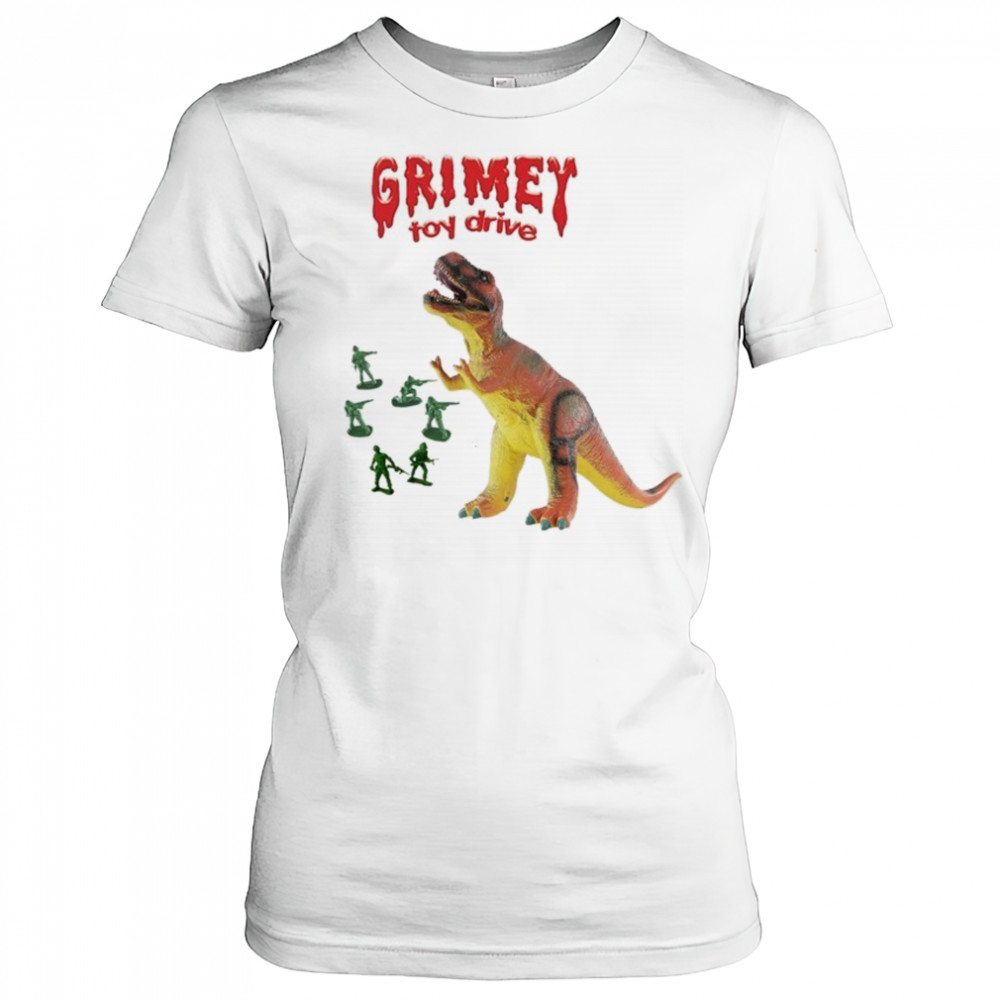 Grimey Toy Drive Dinosaur T-shirt Women's T-shirt