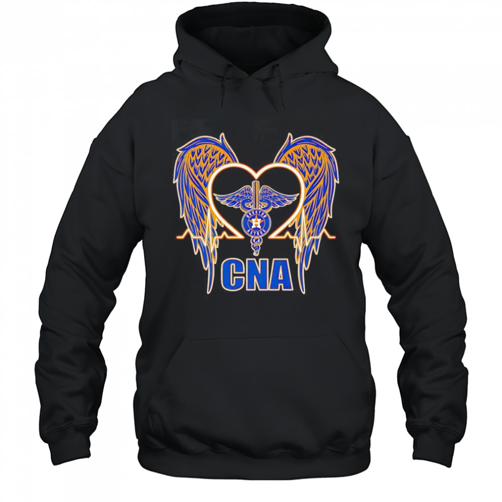 Houston Astros CNA Pride Heart of Caring shirt Hoodie