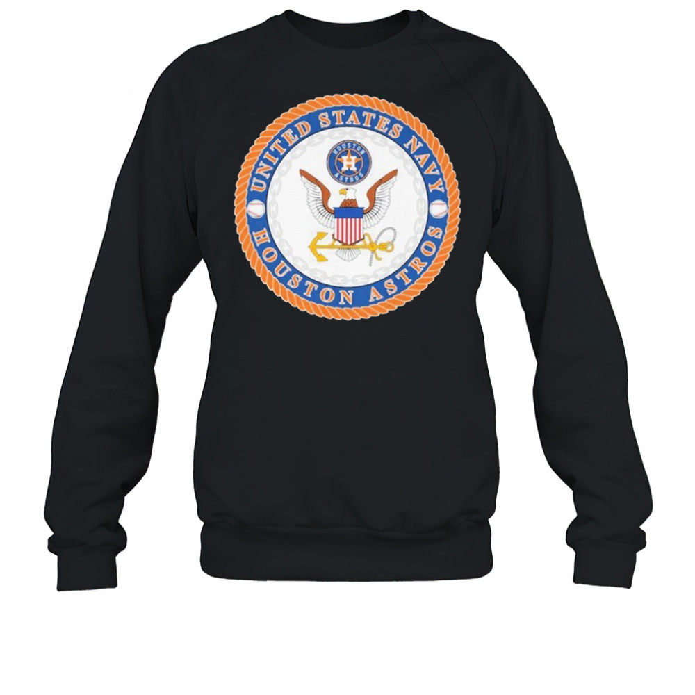 Houston Astros United States Navy T-shirt Sweatshirt