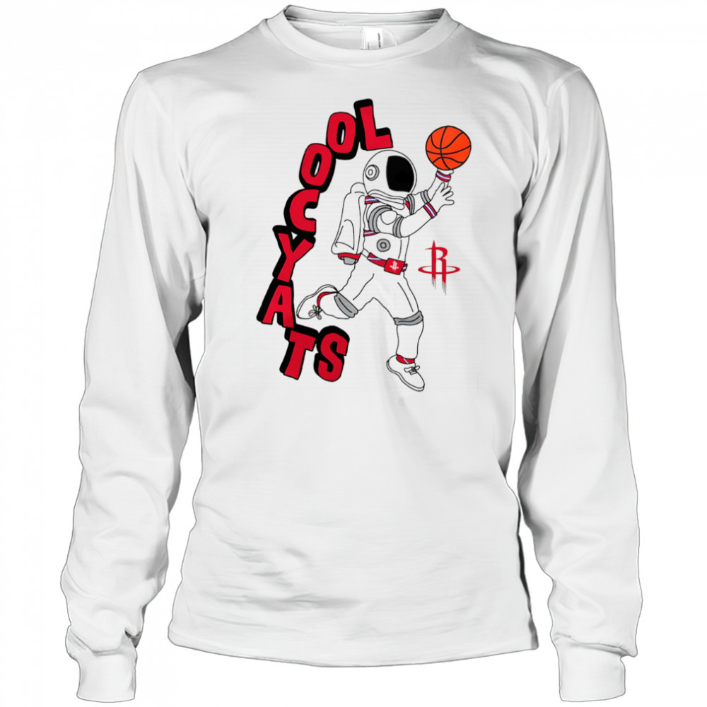 Houston Rockets NBA x Staycool Mascot shirt Long Sleeved