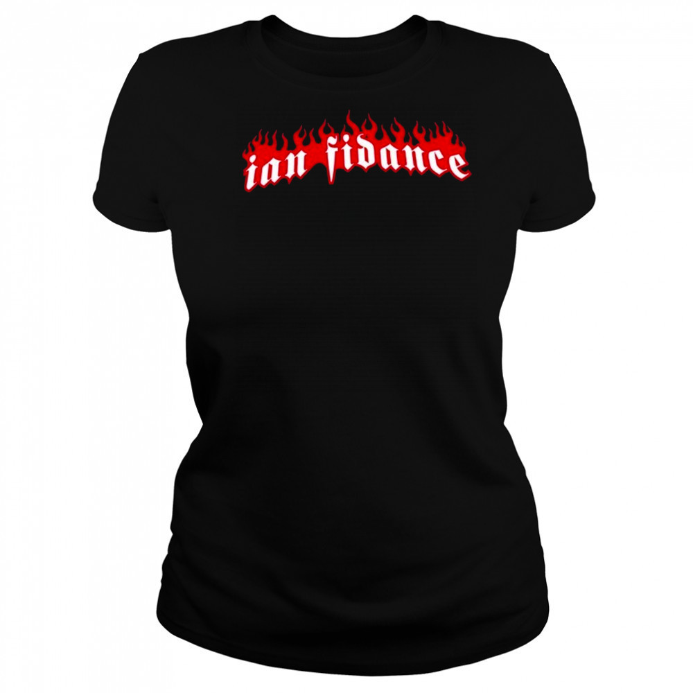 Ian Fidance Flames Logo T-shirt Women's T-shirt
