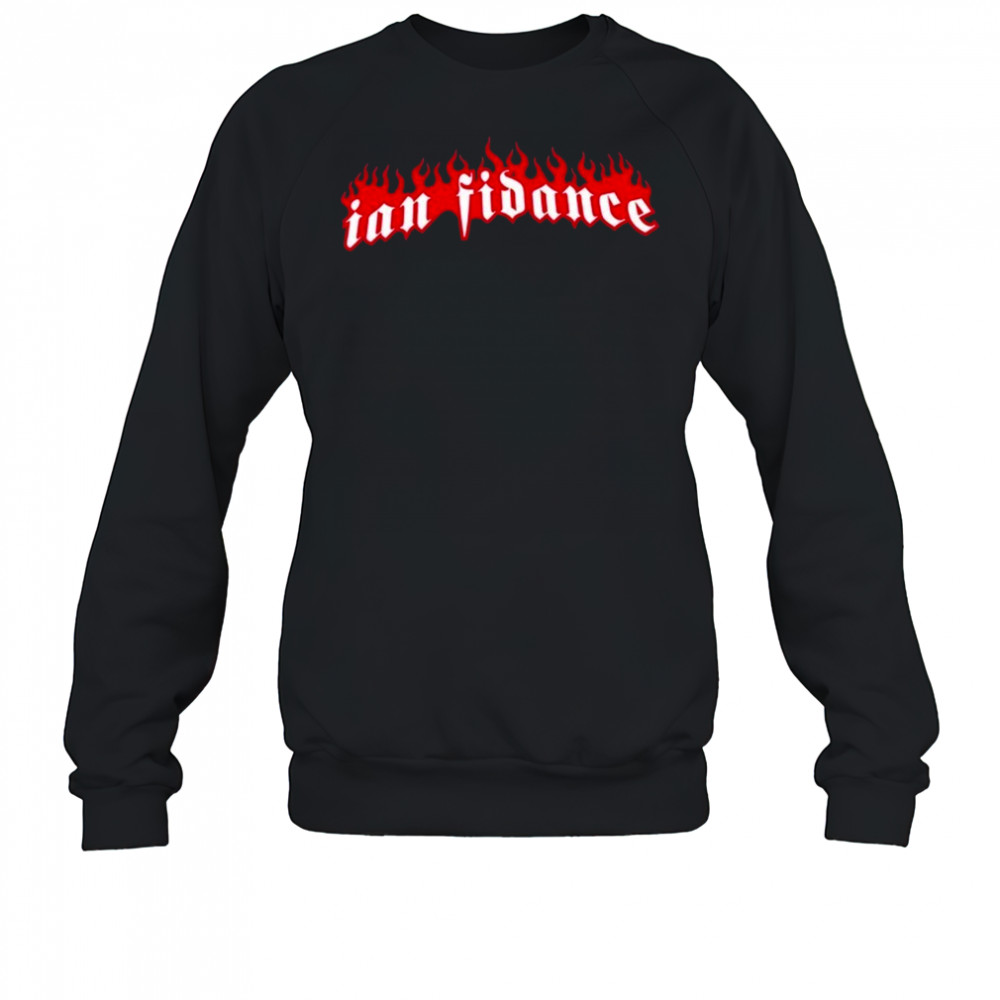 Ian Fidance Flames Logo T-shirt Sweatshirt