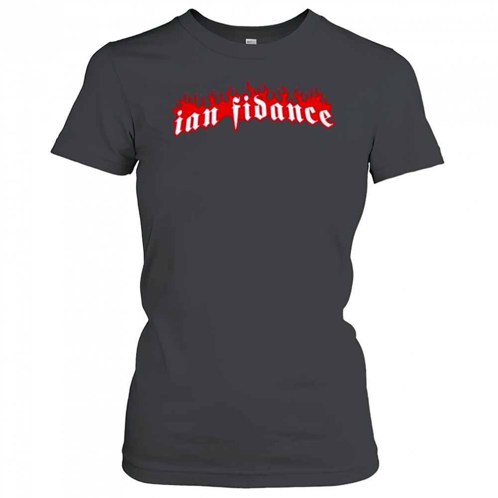 Ian Fidance Flames Logo T-shirt Women's T-shirt
