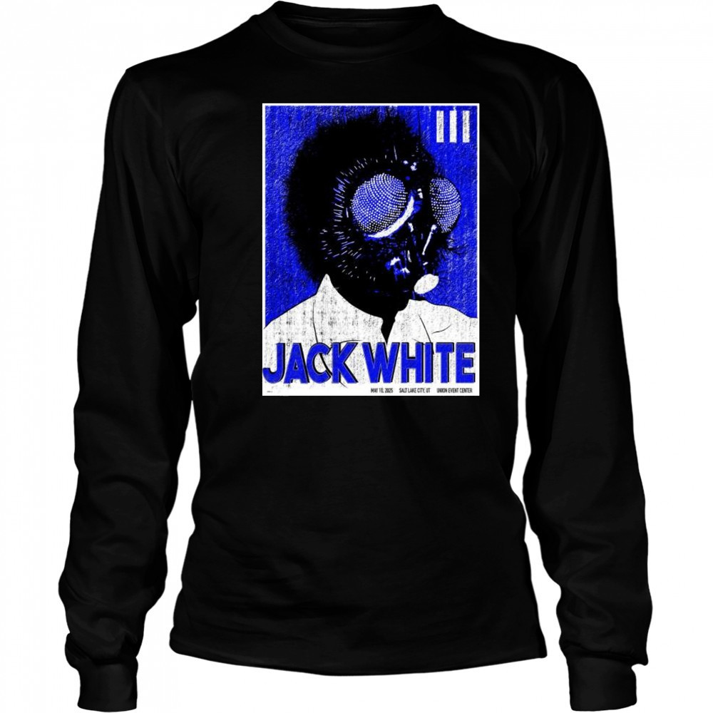 Jack White May 10 2025 Union Event Center Salt Lake City UT t-shirt Long Sleeved
