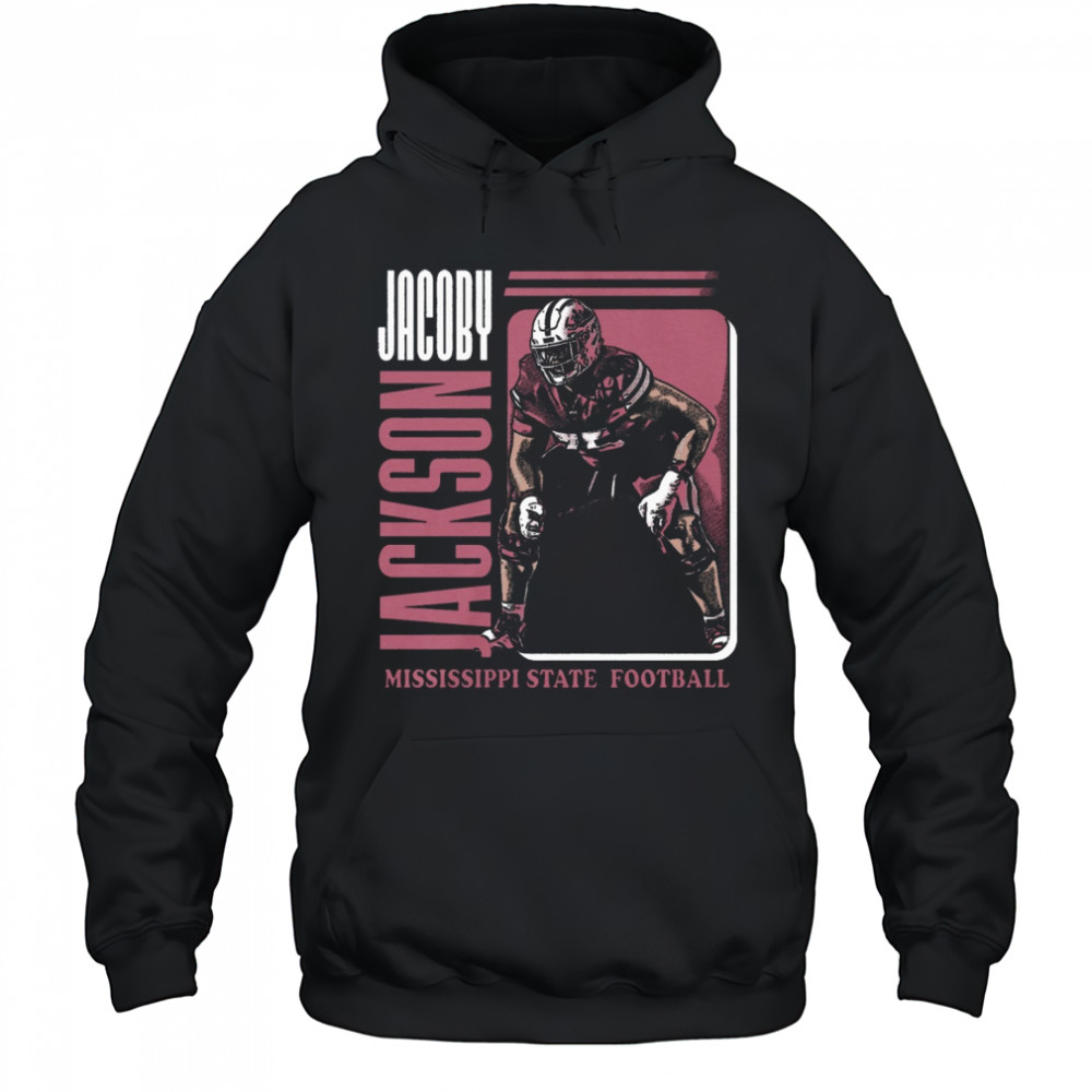 Jacoby Jackson Mississippi State Bulldogs football NCAA Division I Portrait t-shirt Hoodie