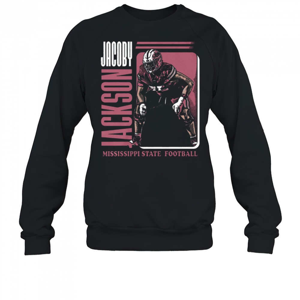 Jacoby Jackson Mississippi State Bulldogs football NCAA Division I Portrait t-shirt Sweatshirt