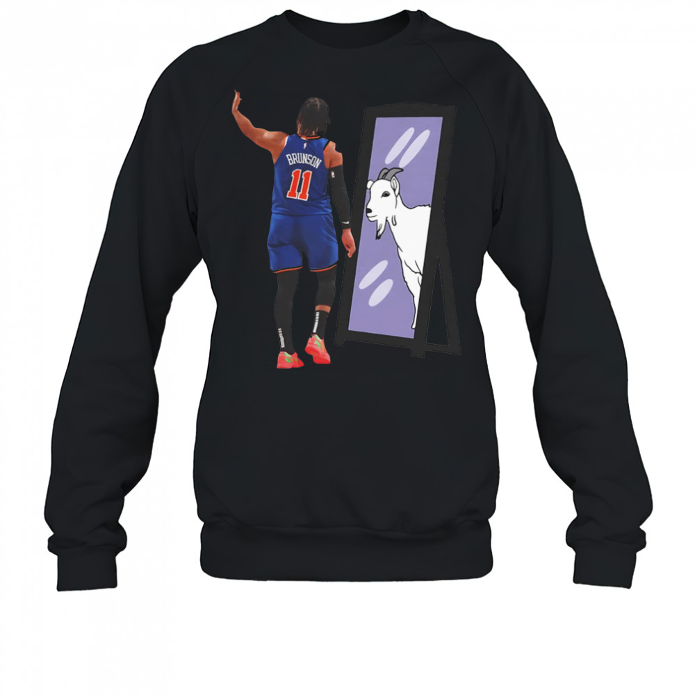 Jalen Brunson Goat mirror shirt Sweatshirt