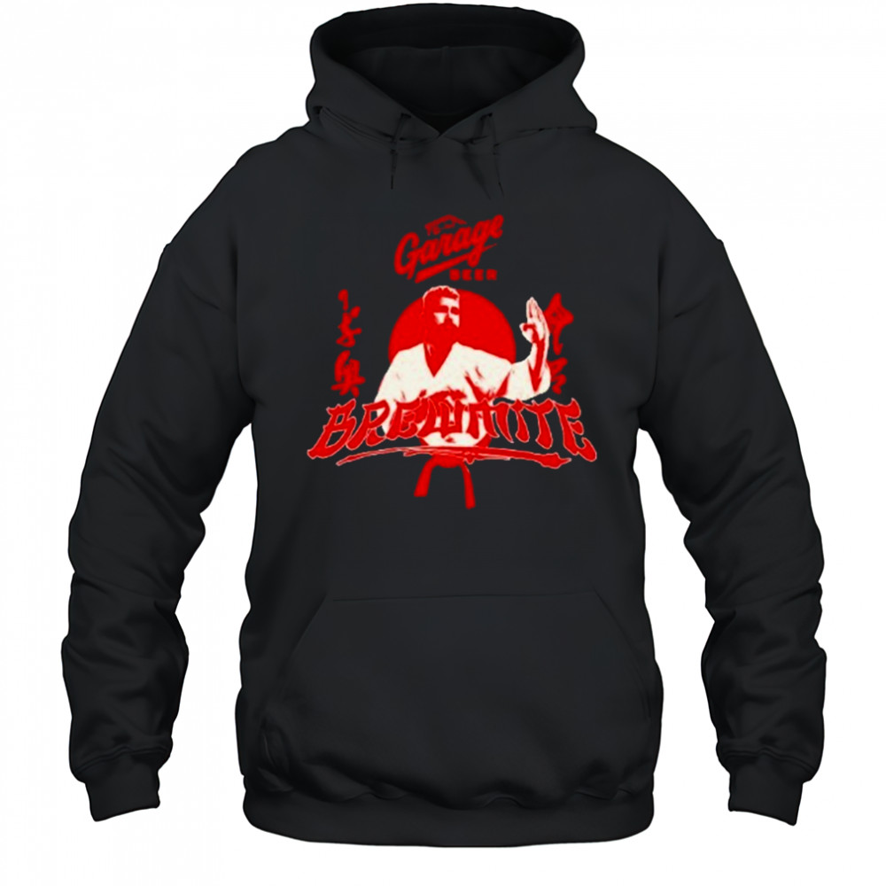 Jason Kelce Garage Beer Brewmite Japanese Karate T-shirt Hoodie