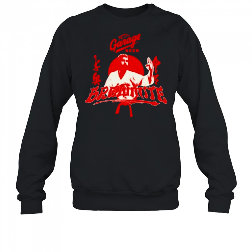 Jason Kelce Garage Beer Brewmite Japanese Karate T-shirt Sweatshirt
