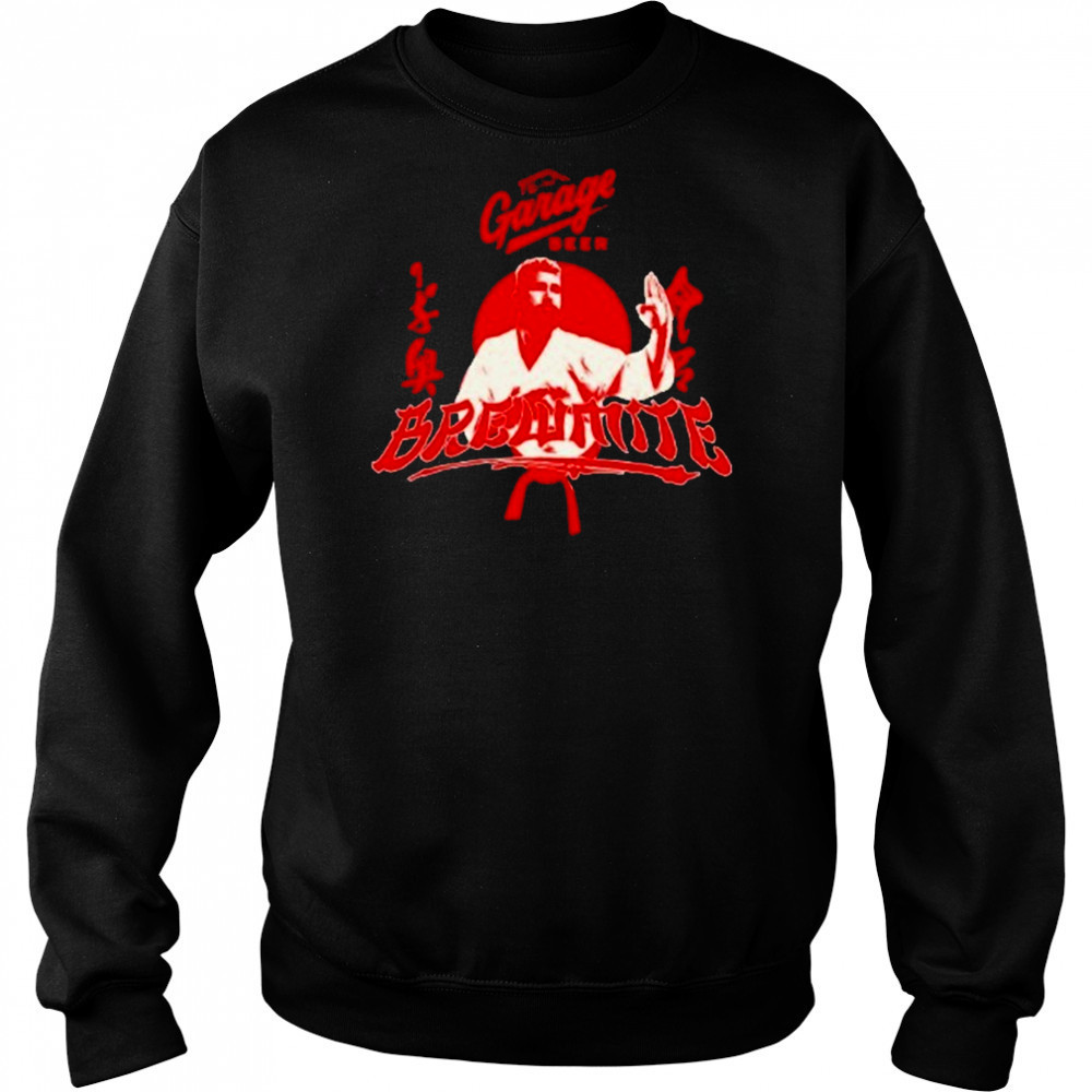 Jason Kelce Garage Beer Brewmite Japanese Karate T-shirt Hoodie