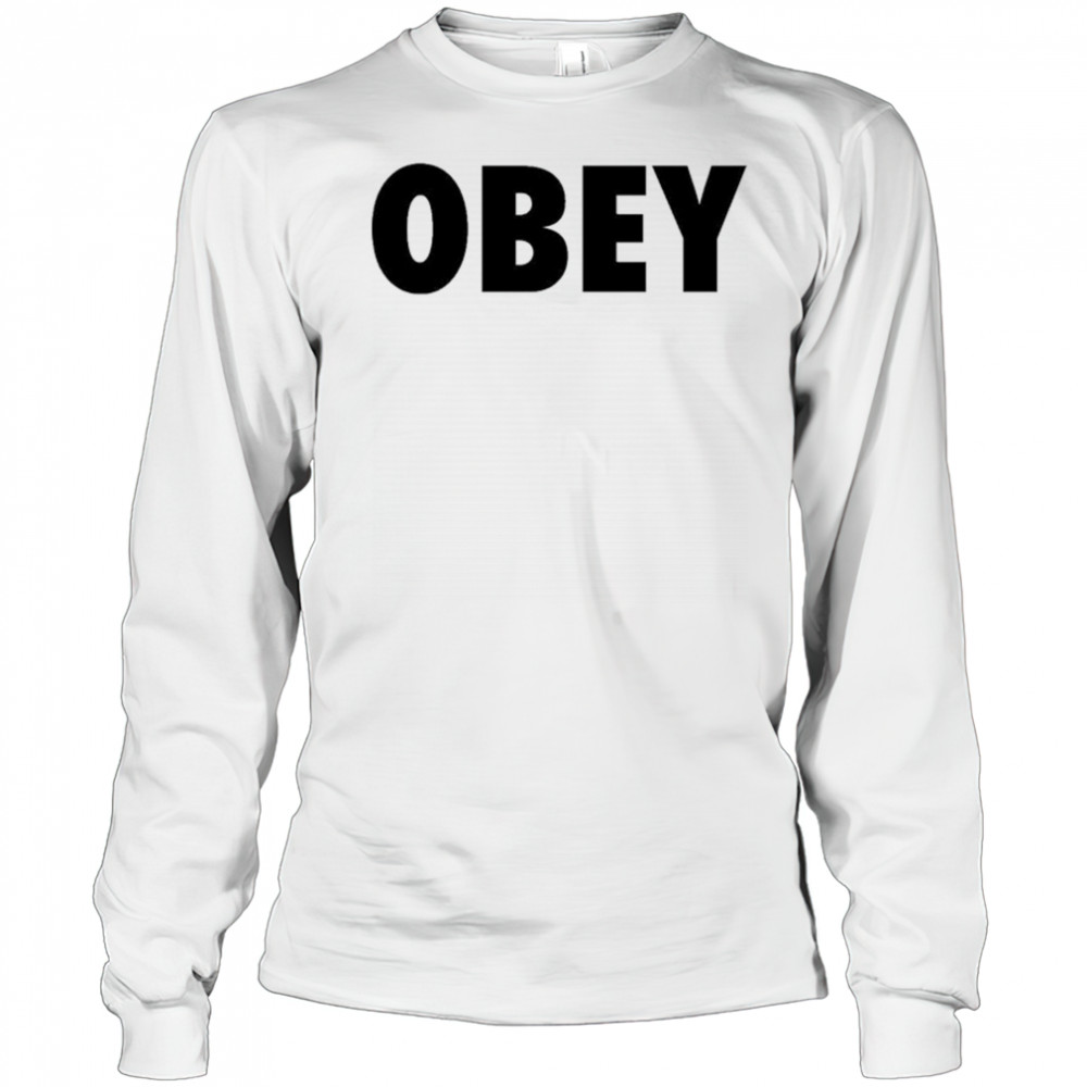 John Carpenter Obey T-shirt Long Sleeved