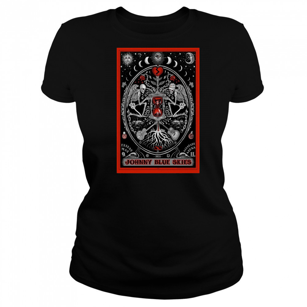 Johnny Blue Skies Allstate Arena Rosemont IL Friday May 9 2025 Tour t-shirt Women's T-shirt