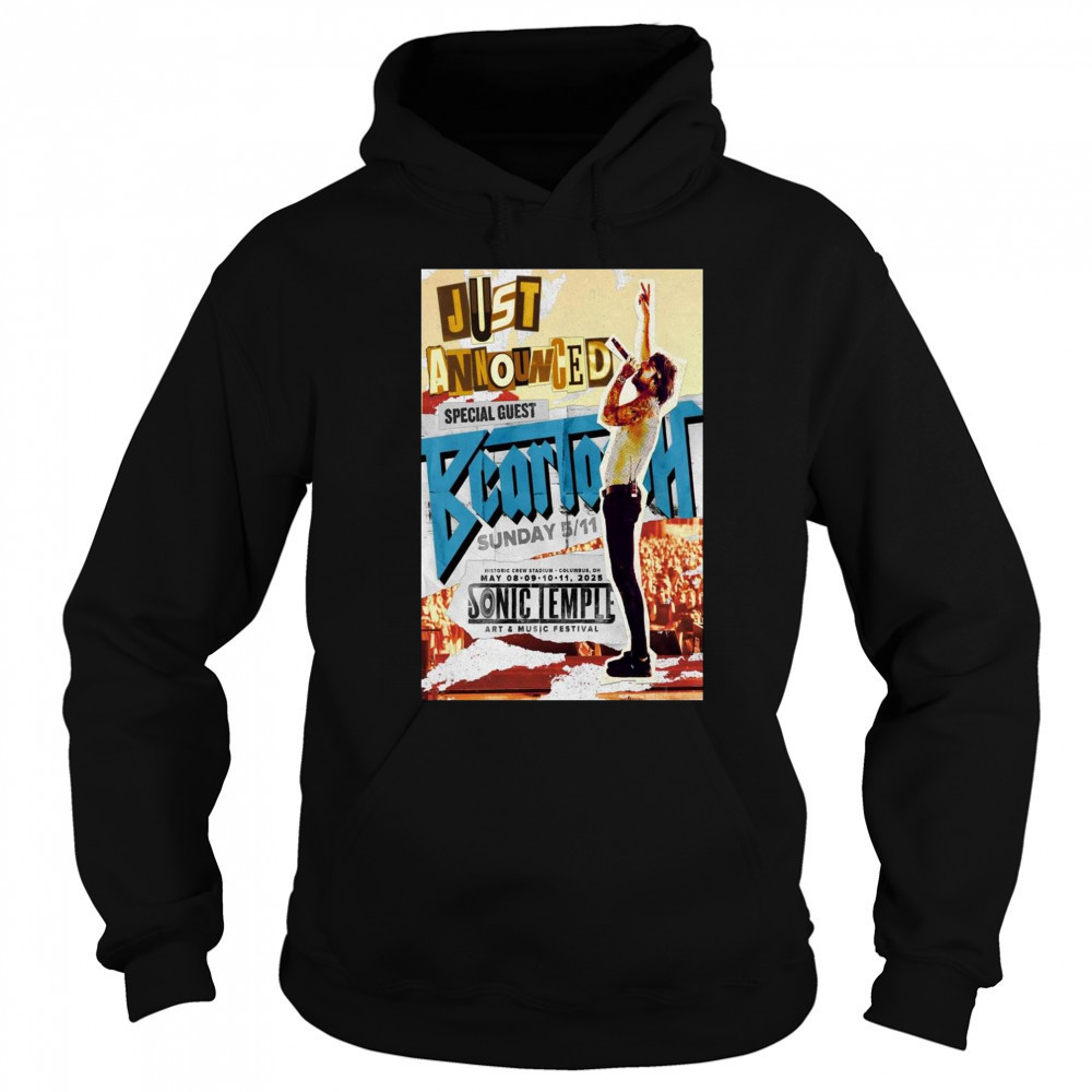 Just Announced Historic Crew Stadium Columbus OH Tour Beartooth Sunday May 08-11 2025 Poster t-shirt Sweatshirt