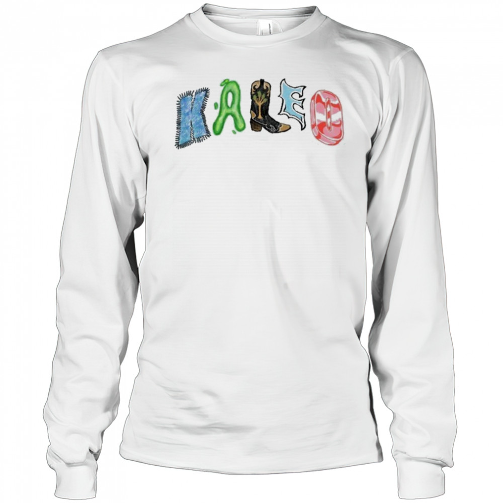 Kaleo Collage Logo T-shirt Long Sleeved