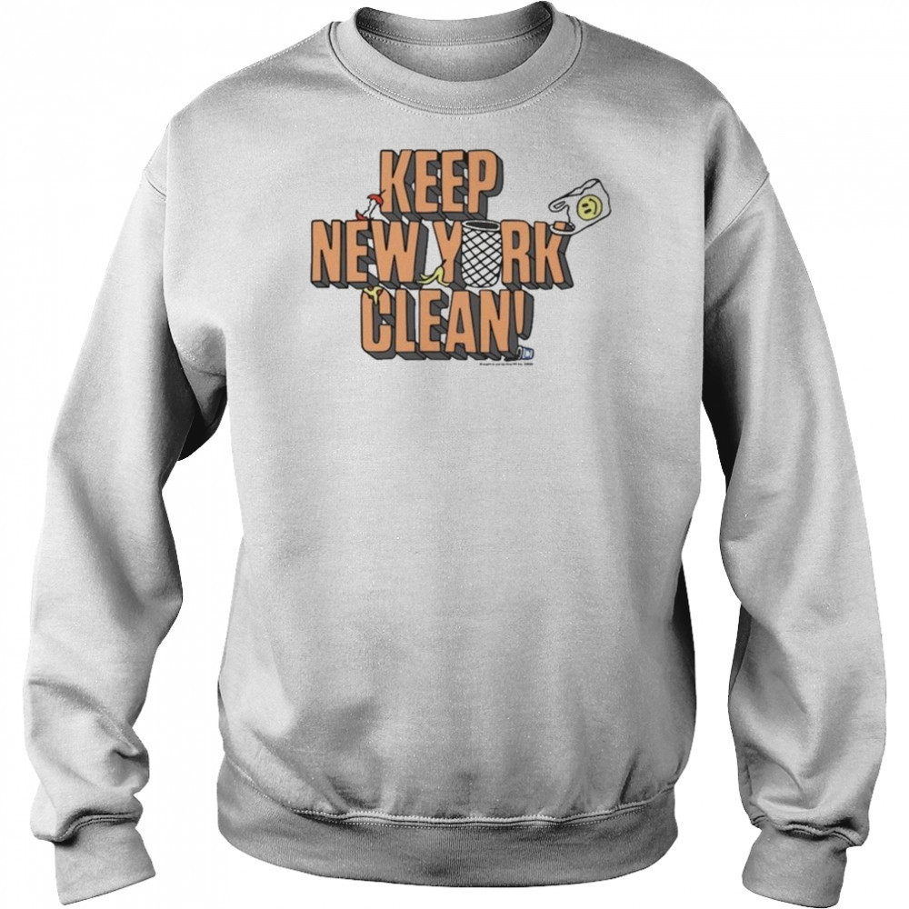 Keep New York Clean T-Shirt Hoodie