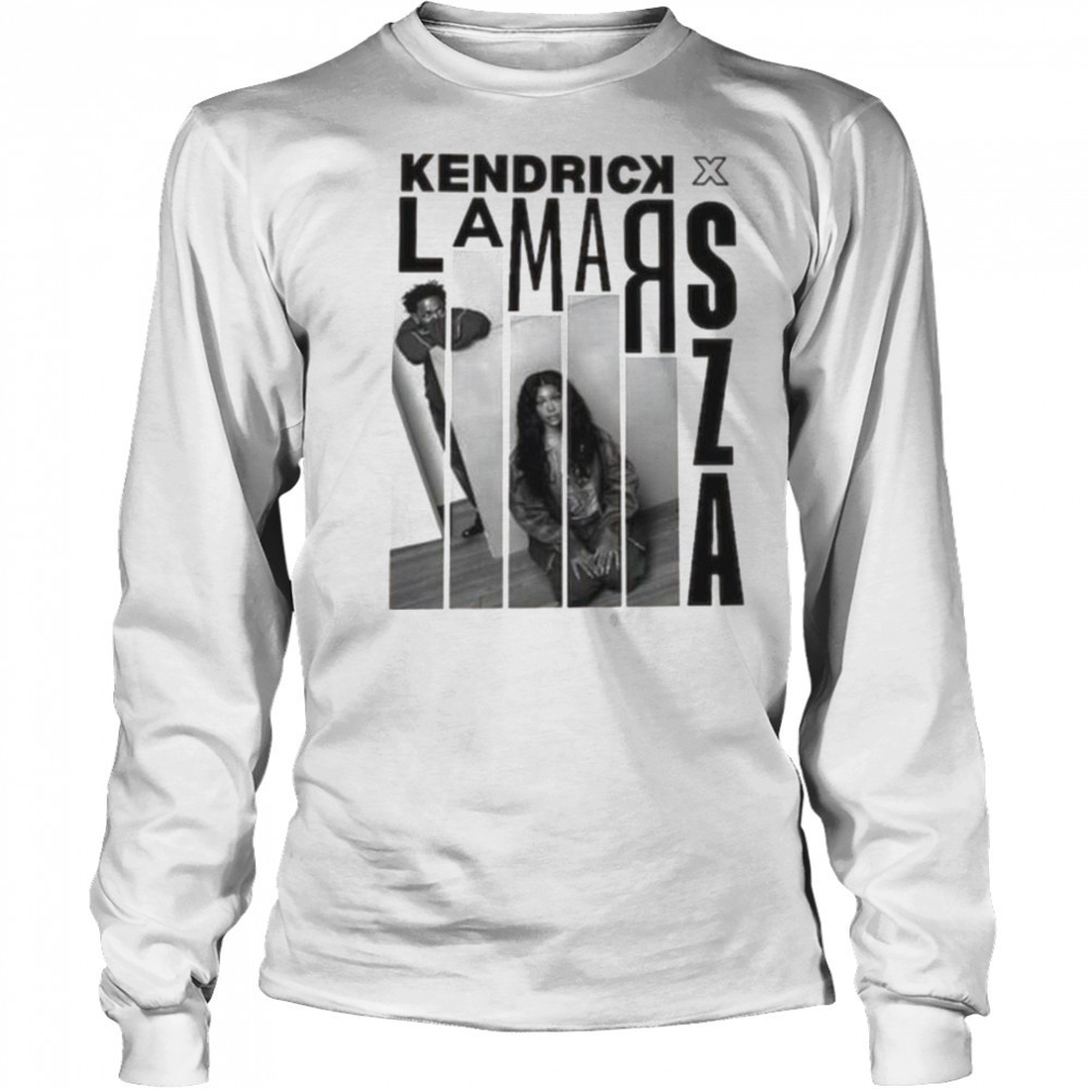 Kendrick Lamar SZA Hip Hop Tour T Shirt Long Sleeved