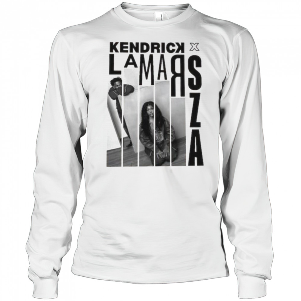 Kendrick Lamar SZA Hip Hop Tour T Shirt Long Sleeved