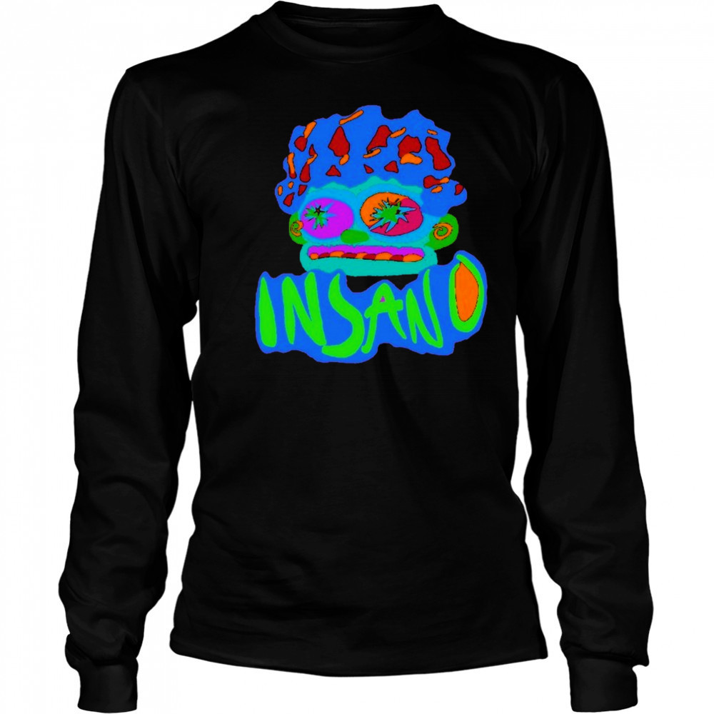 Kid Cudi Insano Sketch T-shirt Long Sleeved