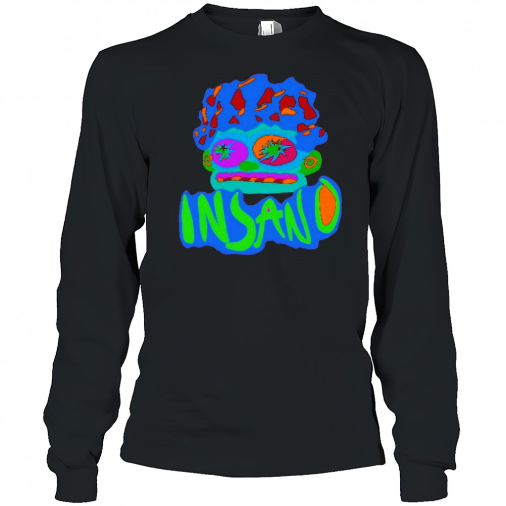 Kid Cudi Insano Sketch T-shirt Long Sleeved