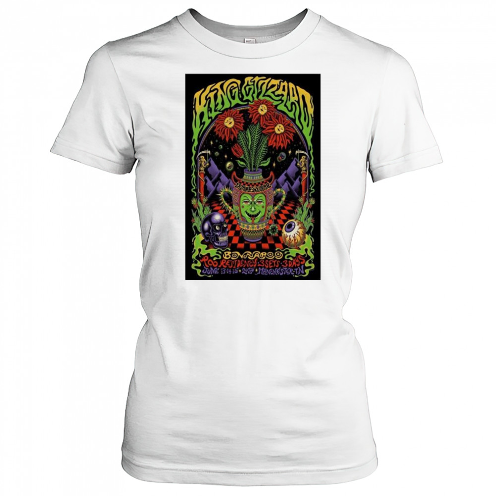 King Gizzard & The Lizard Wizard Bonnaroo Manchester TN June 13-14-15 Concecrt t-shirt Women's T-shirt