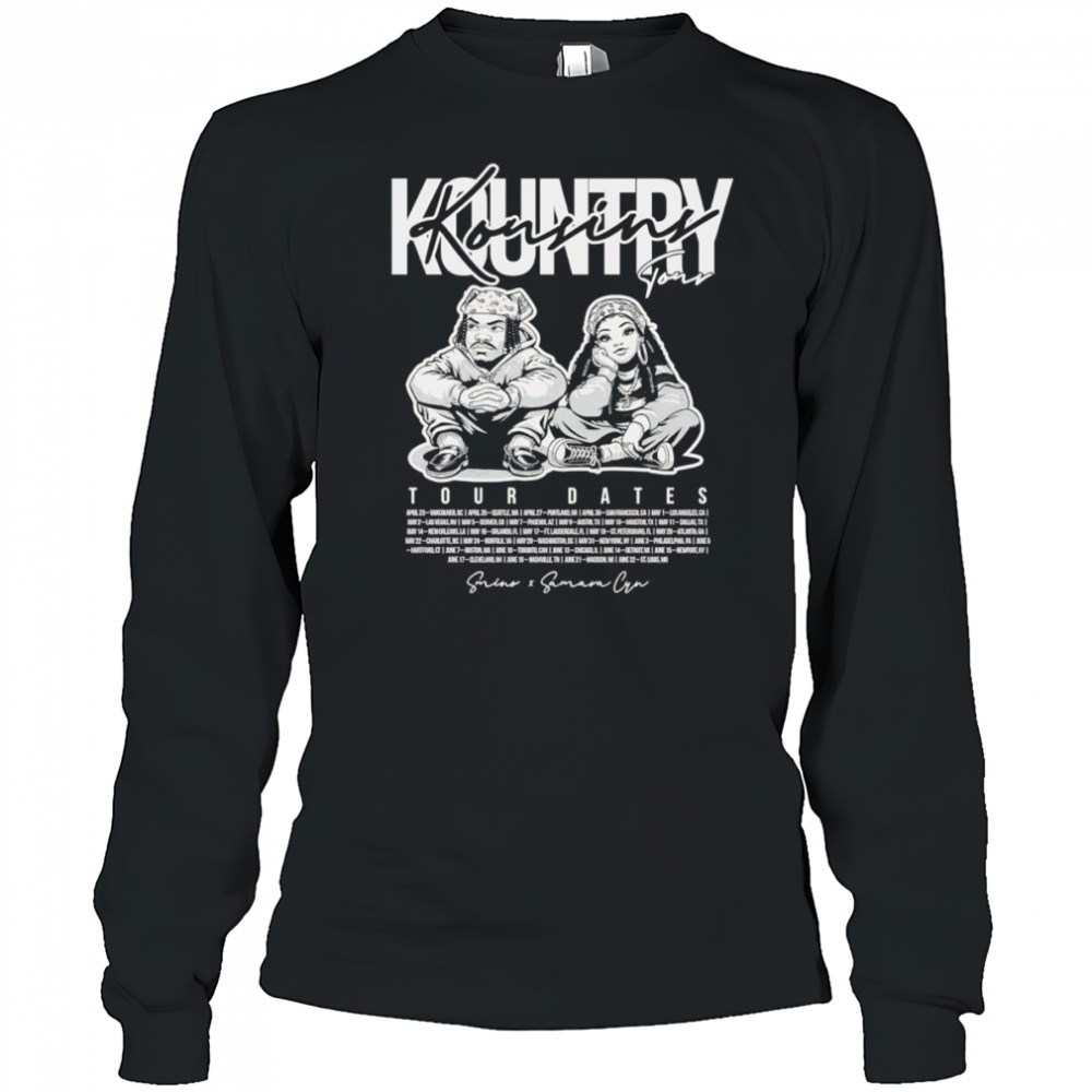 Kountry Kousins Tour Dates shirt Long Sleeved