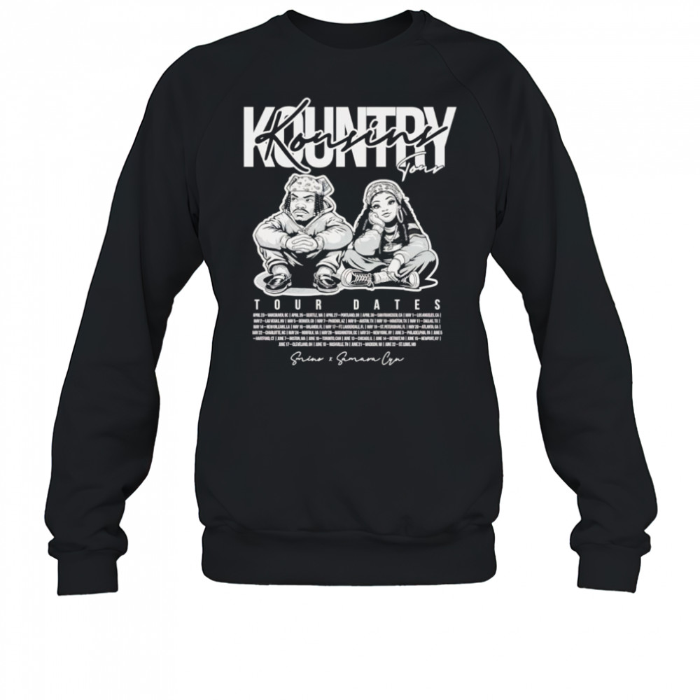 Kountry Kousins Tour Dates shirt Sweatshirt