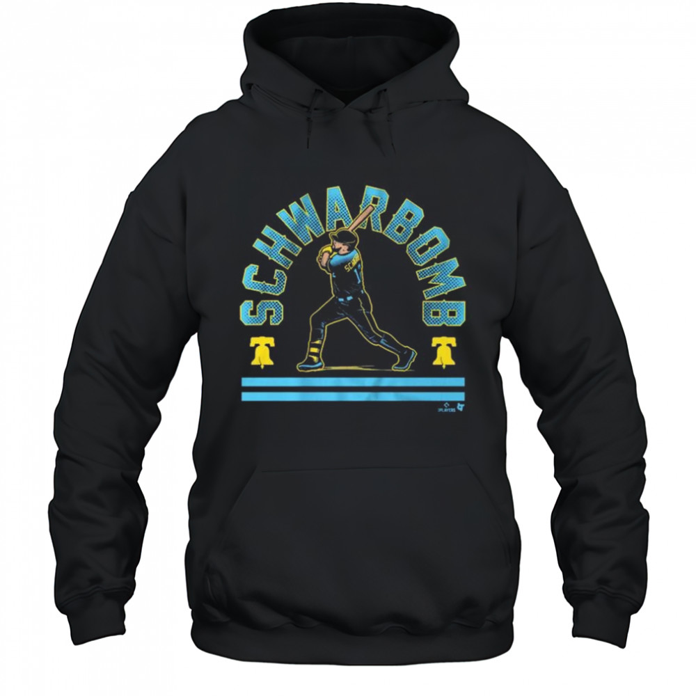Kyle Schwarber Schwarbomb Philly City Edition Philadelphia Phillies t-shirt Hoodie