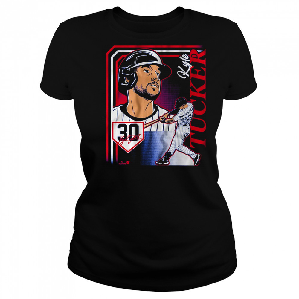 Kyle Tucker 30 Collage Frame Chicago Cubs MLB Signature t-shirt Women's T-shirt
