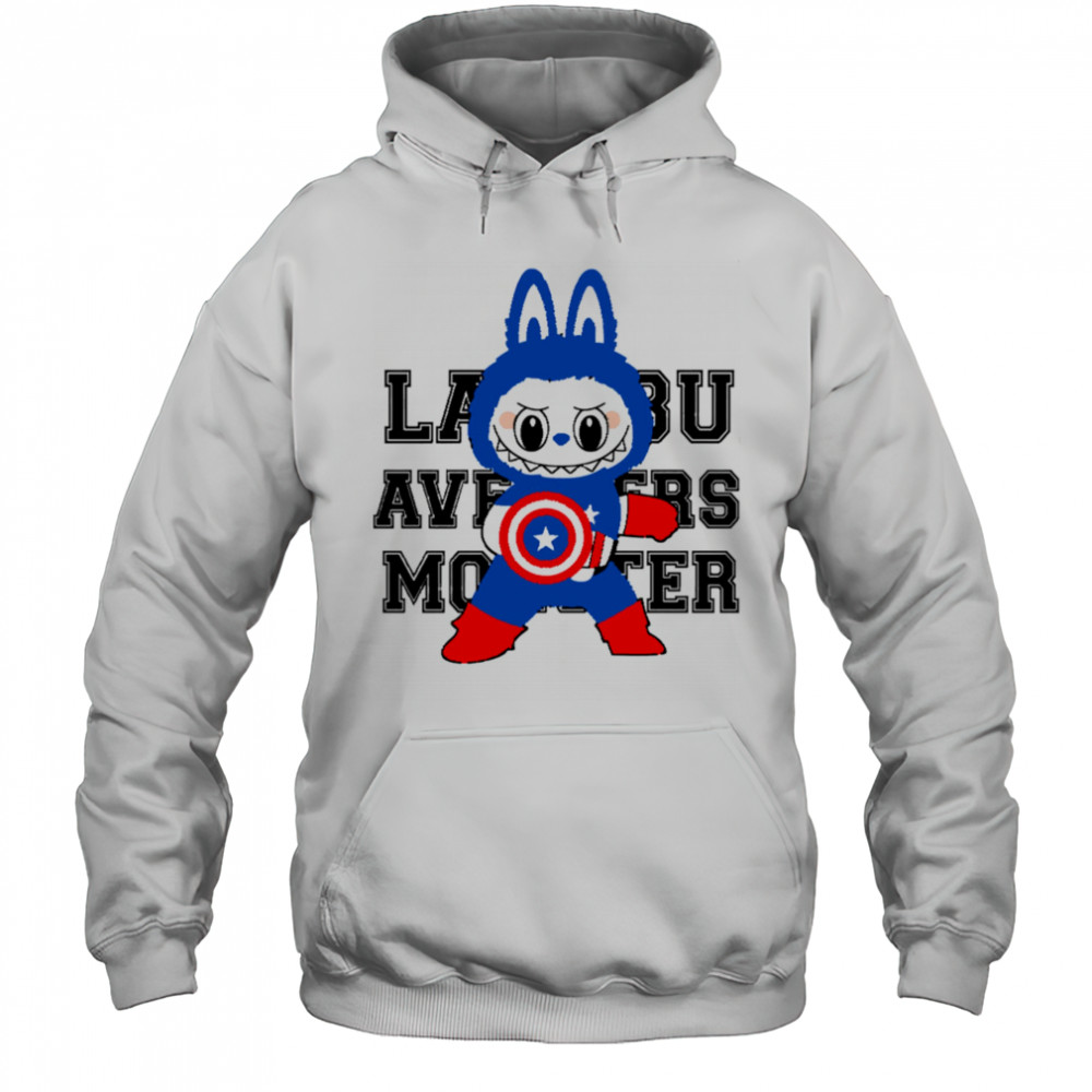 Labubu Avengers Labubu Captain America shirt Hoodie