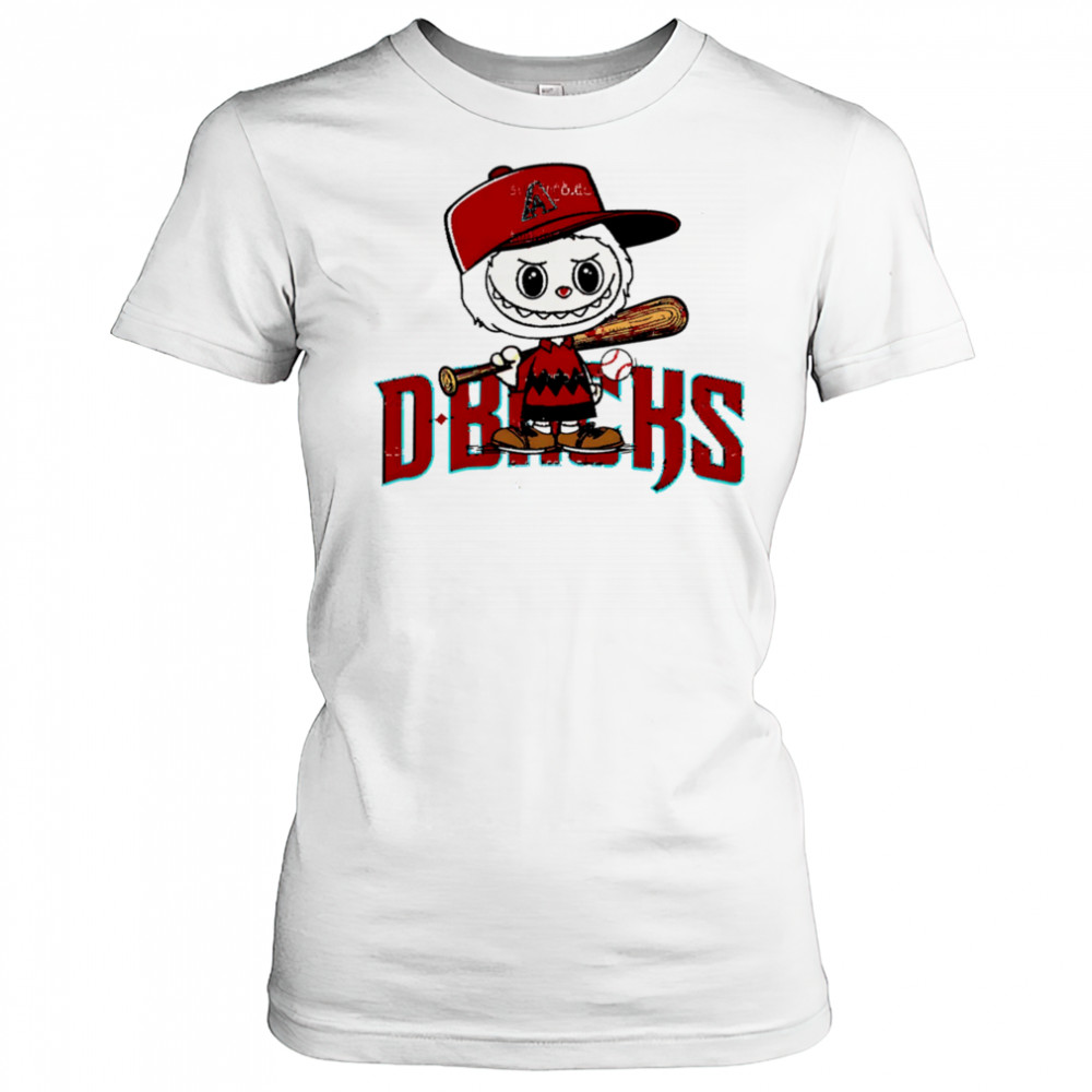 Labubu Charlie Brown Arizona Diamondbacks shirt Women's T-shirt