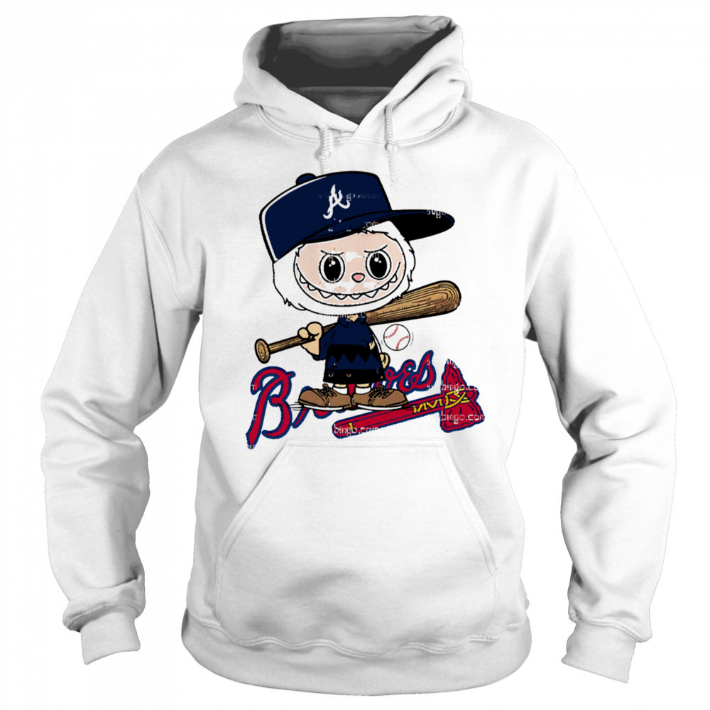Labubu Charlie Brown Atlanta Braves shirt Sweatshirt