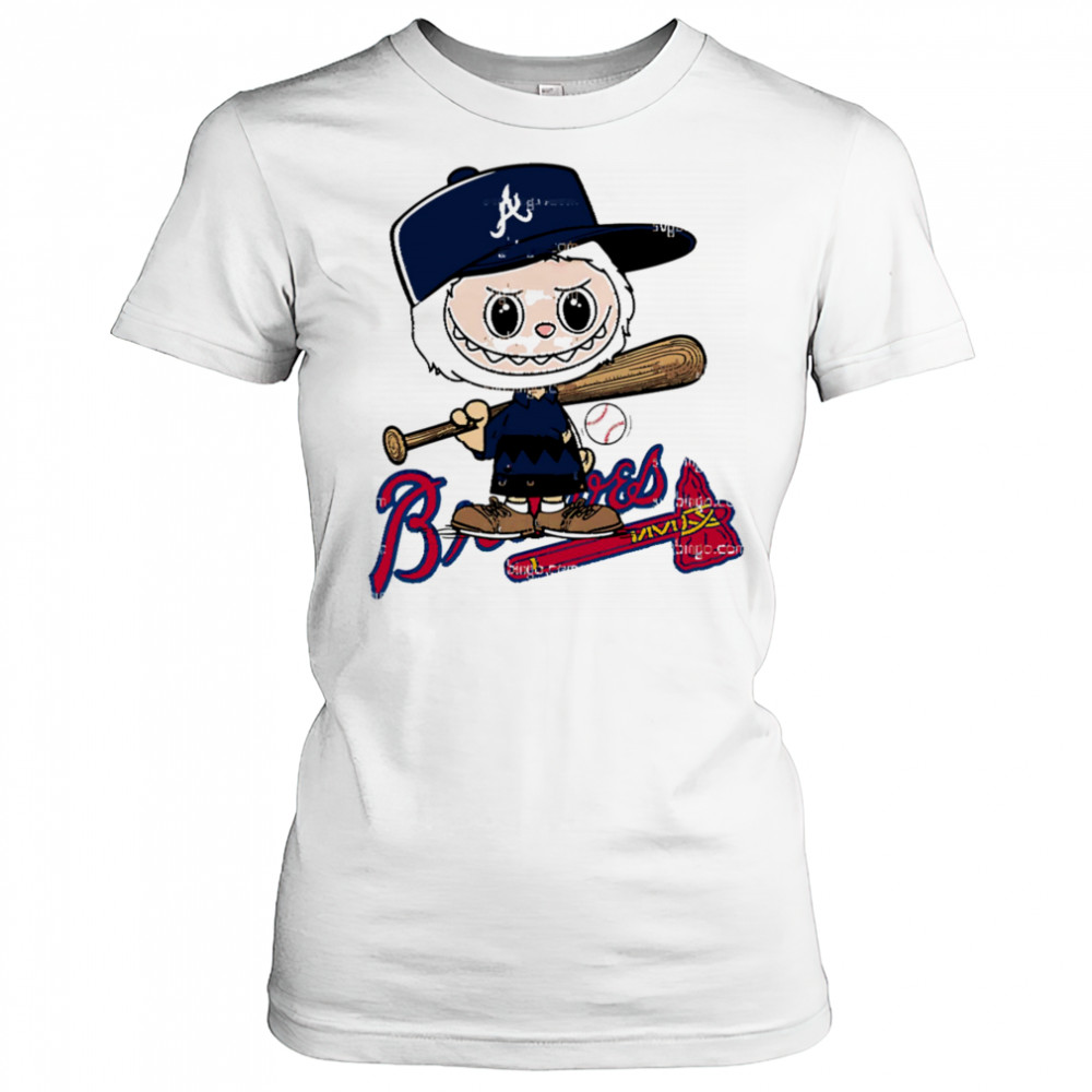 Labubu Charlie Brown Atlanta Braves shirt Women's T-shirt