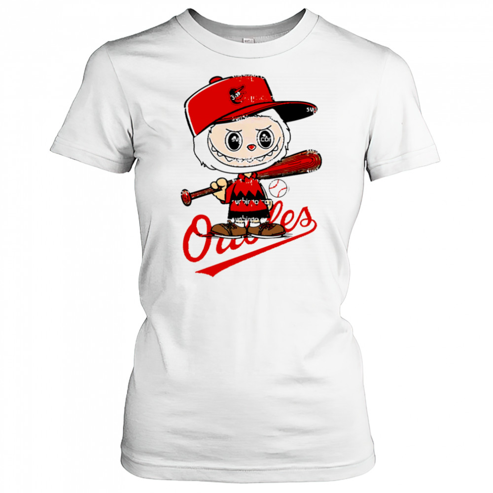 Labubu Charlie Brown Baltimore Orioles shirt Women's T-shirt