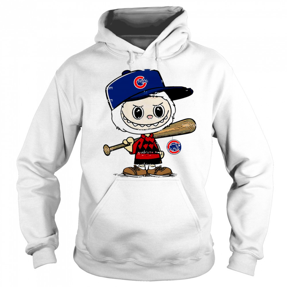 Labubu Charlie Brown Chicago Cubs shirt Sweatshirt