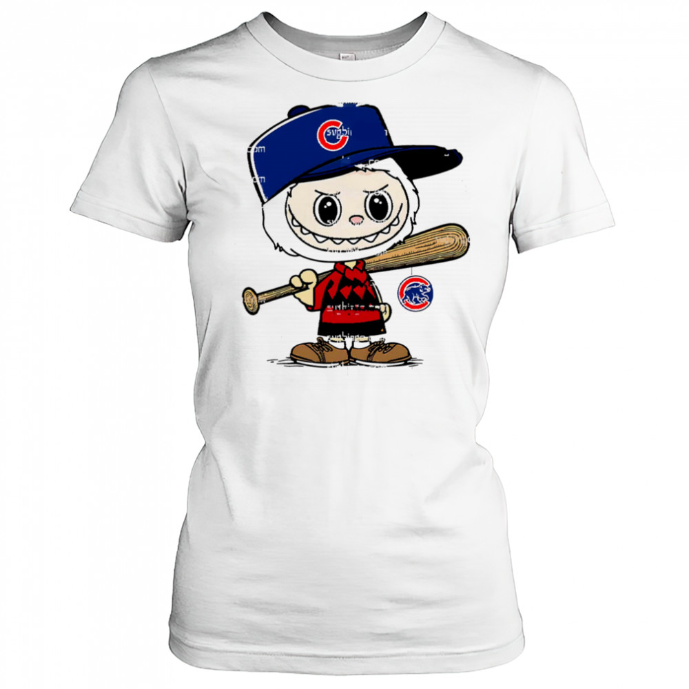 Labubu Charlie Brown Chicago Cubs shirt Women's T-shirt