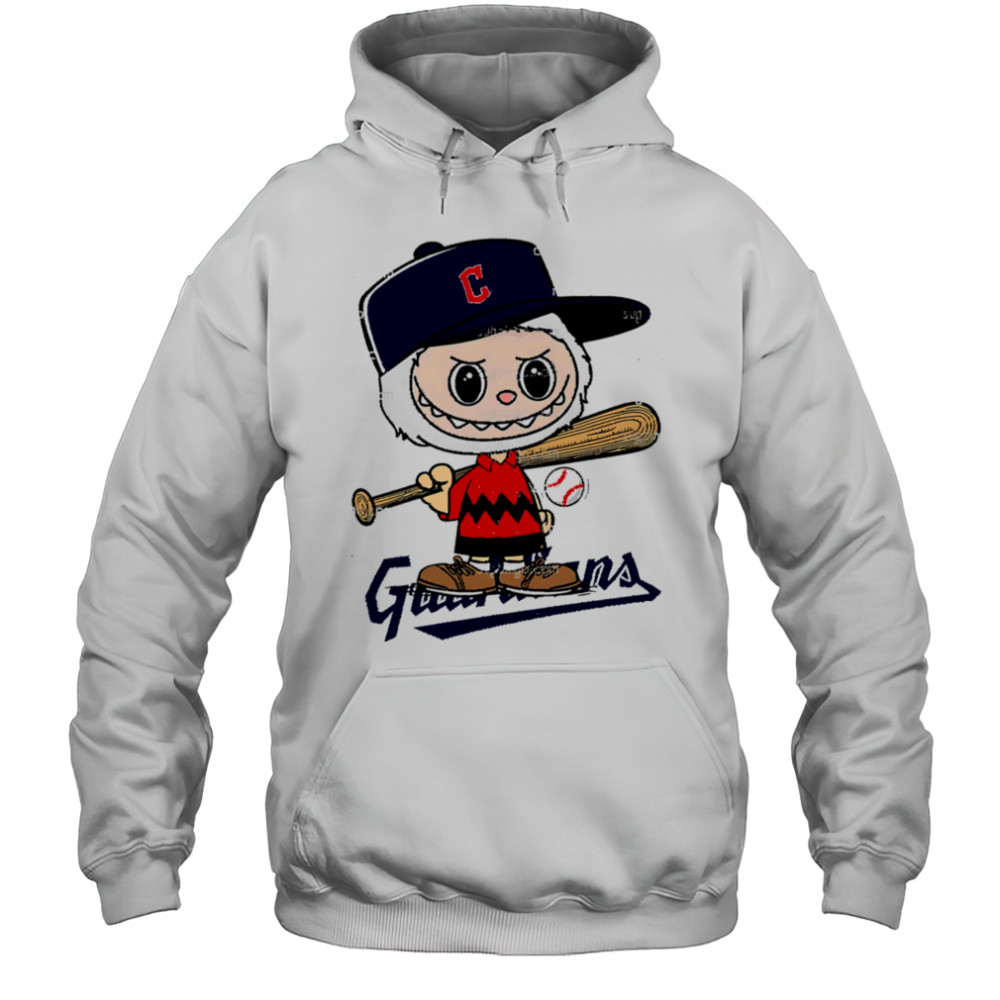 Labubu Charlie Brown Cleveland Guardians shirt Hoodie