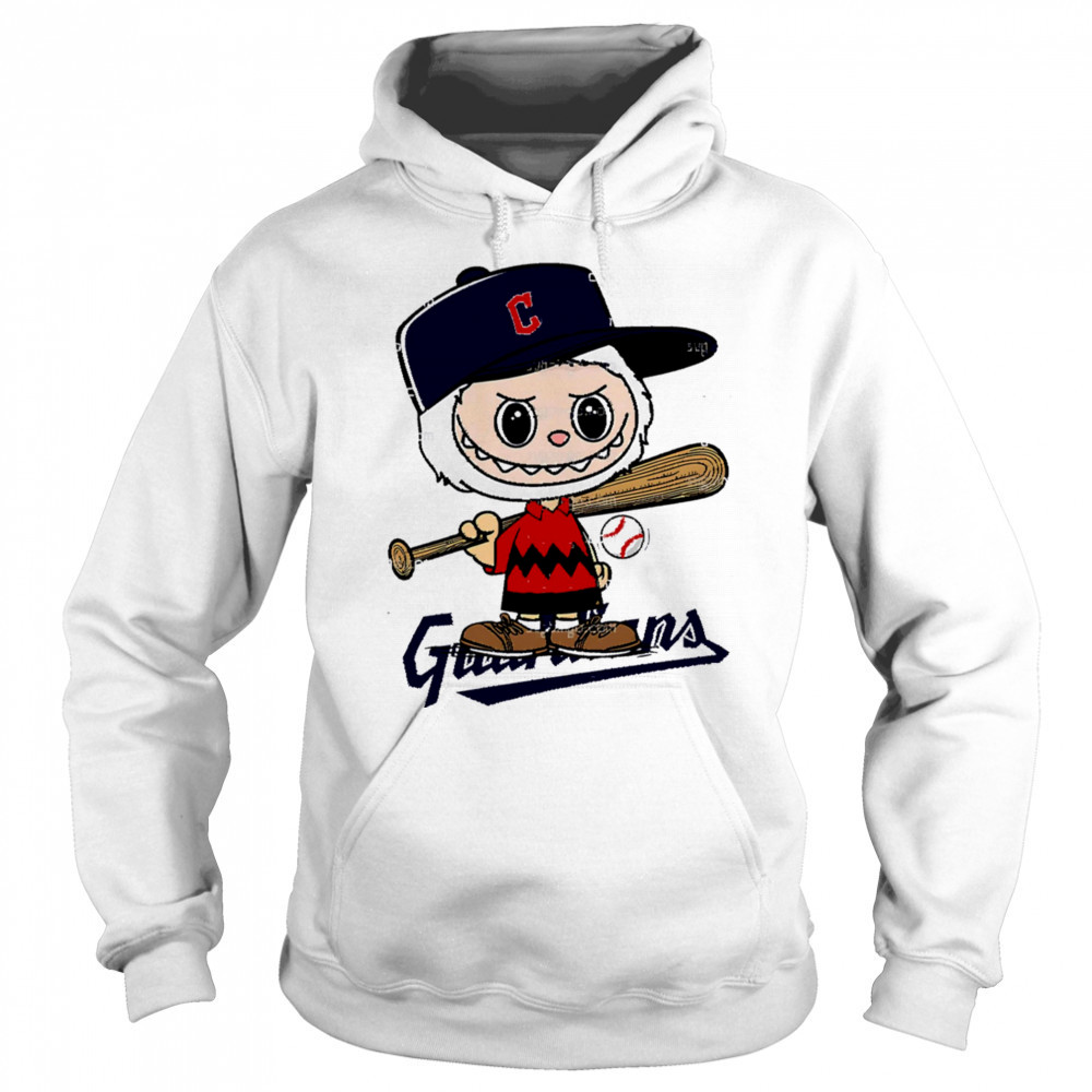 Labubu Charlie Brown Cleveland Guardians shirt Sweatshirt