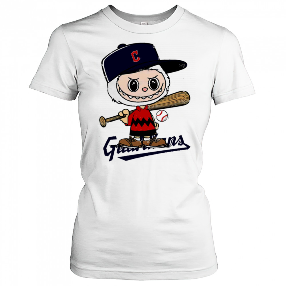 Labubu Charlie Brown Cleveland Guardians shirt Women's T-shirt