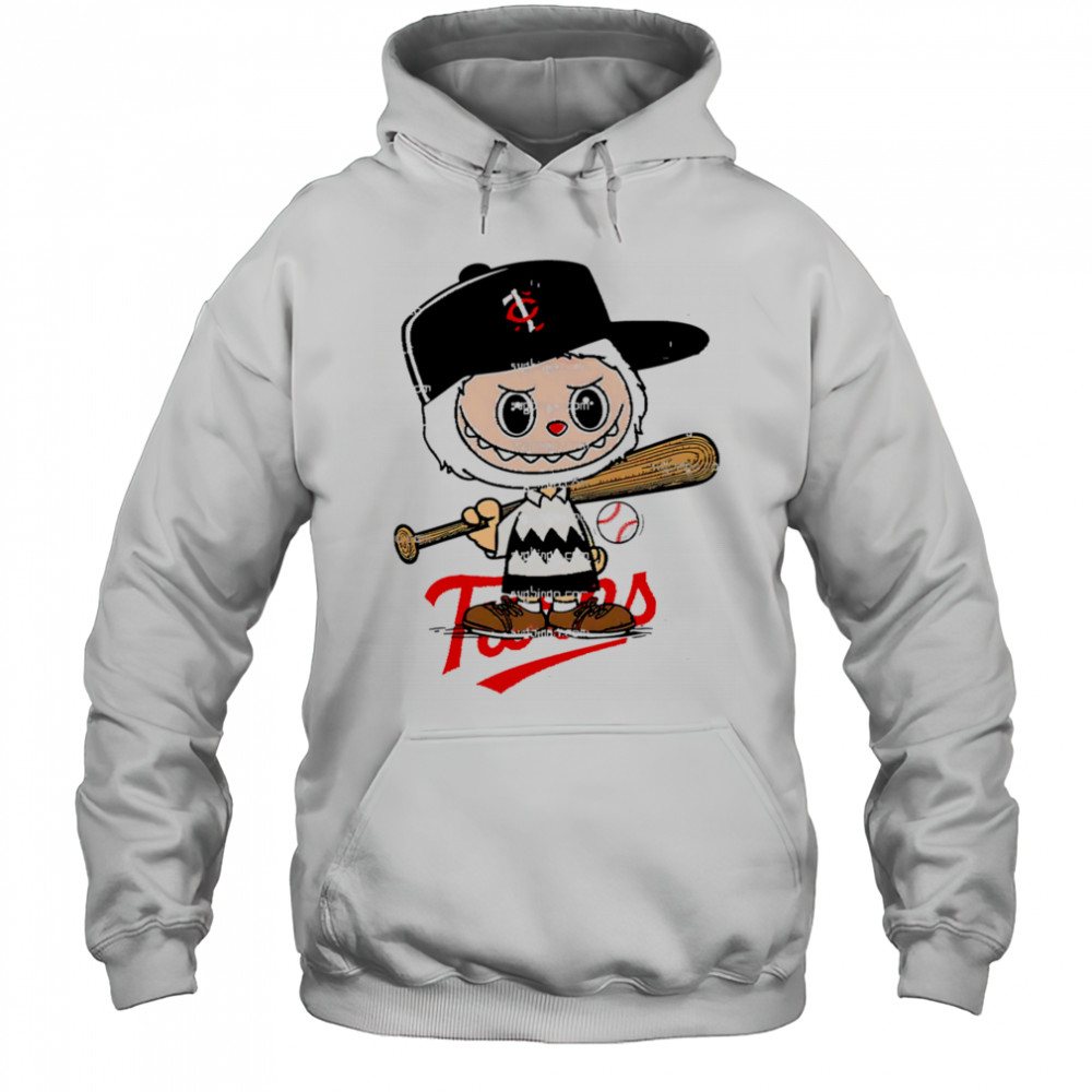 Labubu Charlie Brown Minnesota Twins shirt Hoodie