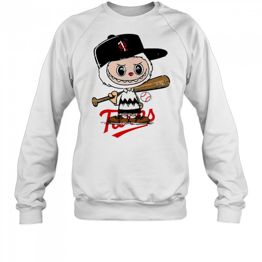 Labubu Charlie Brown Minnesota Twins shirt Sweatshirt