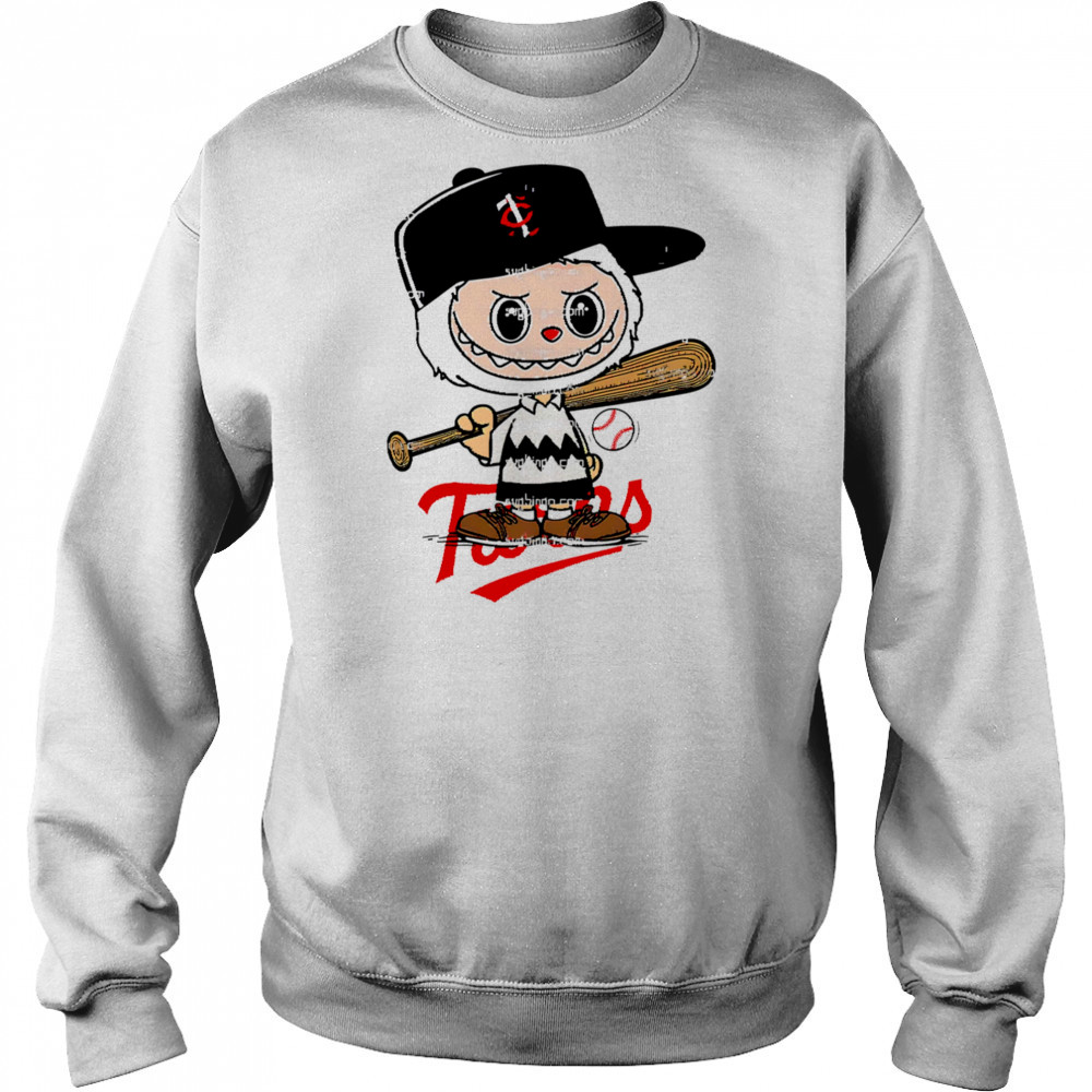 Labubu Charlie Brown Minnesota Twins shirt Hoodie