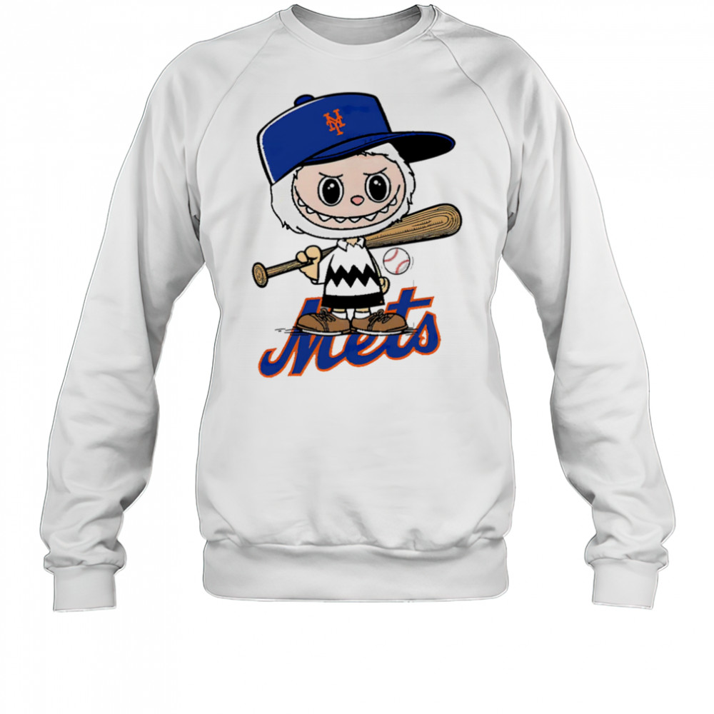 Labubu Charlie Brown New York Mets shirt Sweatshirt