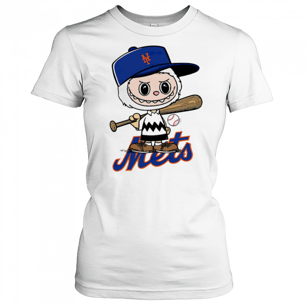 Labubu Charlie Brown New York Mets shirt Women's T-shirt