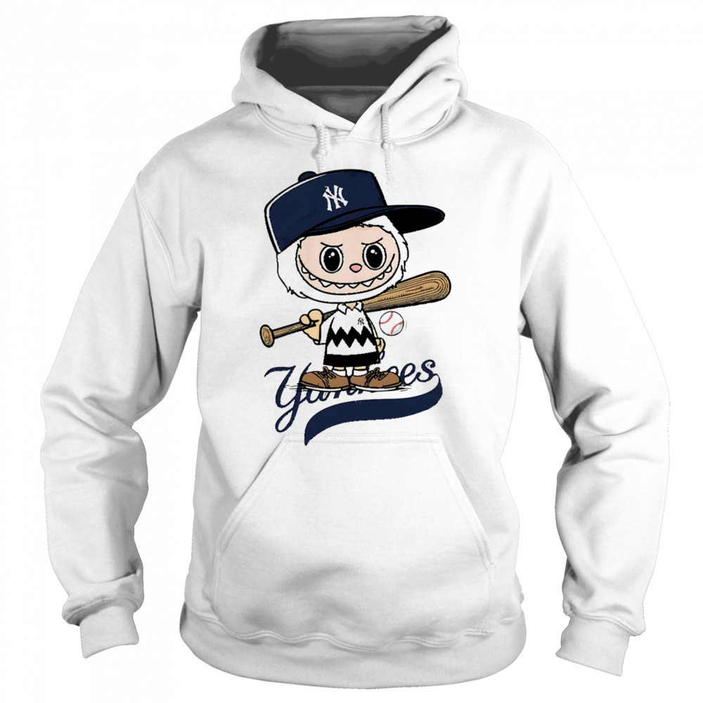 Labubu Charlie Brown New York Yankees shirt Sweatshirt
