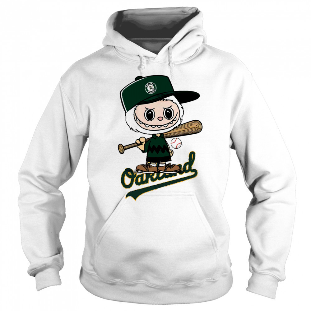 Labubu Charlie Brown Oakland Athletics shirt Sweatshirt