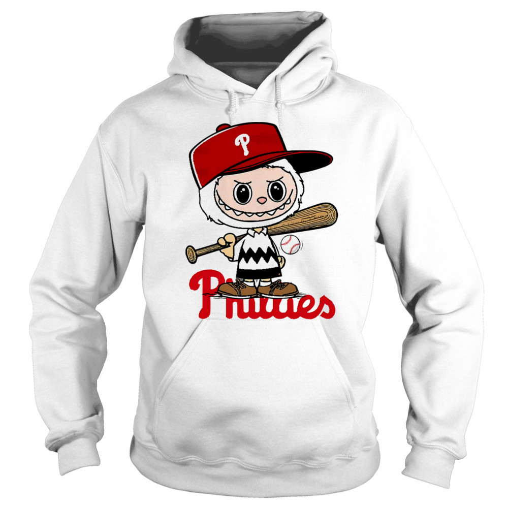 Labubu Charlie Brown Philadelphia Phillies shirt Sweatshirt