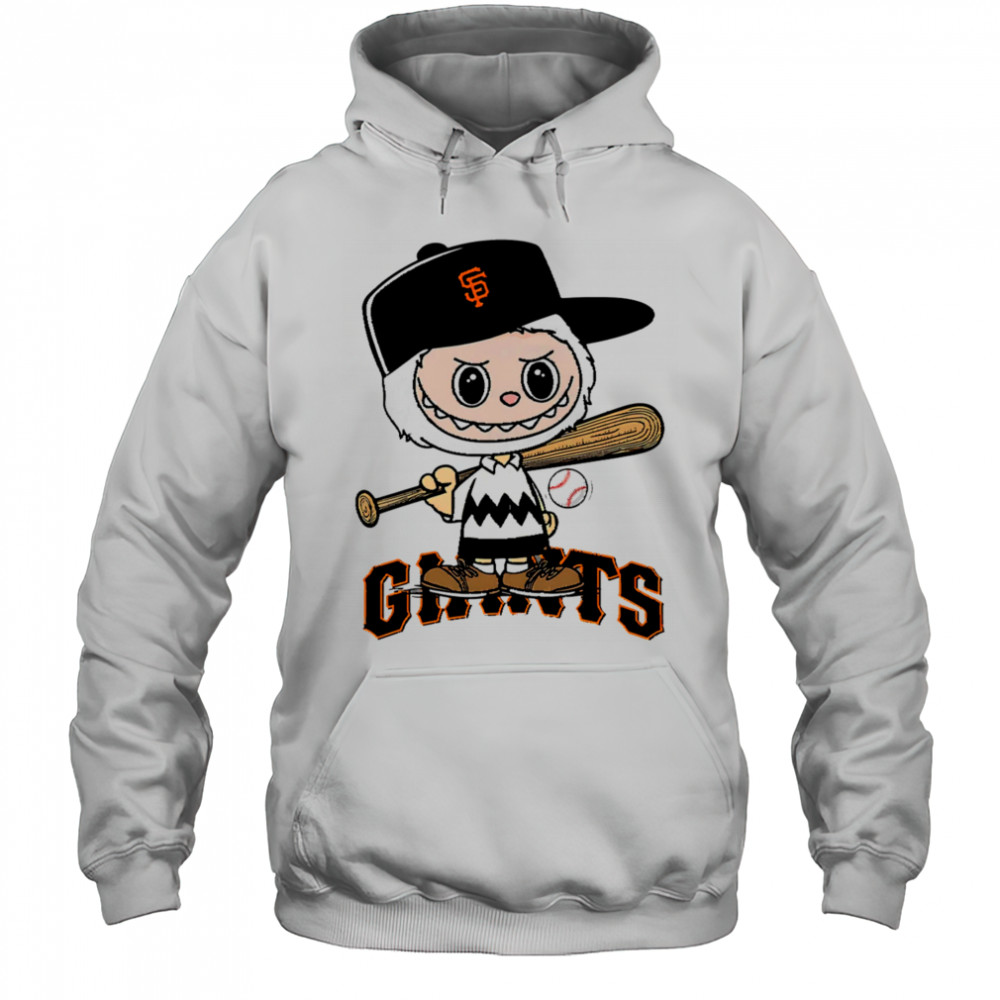 Labubu Charlie Brown San Francisco Giants shirt Hoodie