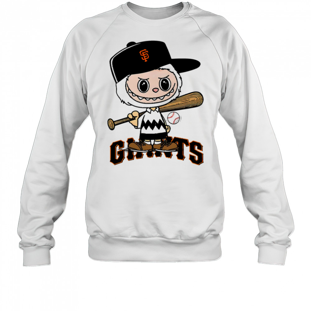 Labubu Charlie Brown San Francisco Giants shirt Sweatshirt